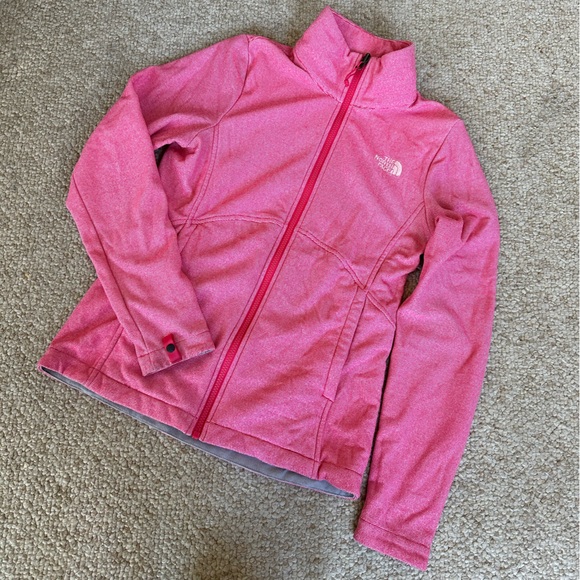 The North Face Tops - The North Face pink jacket size small